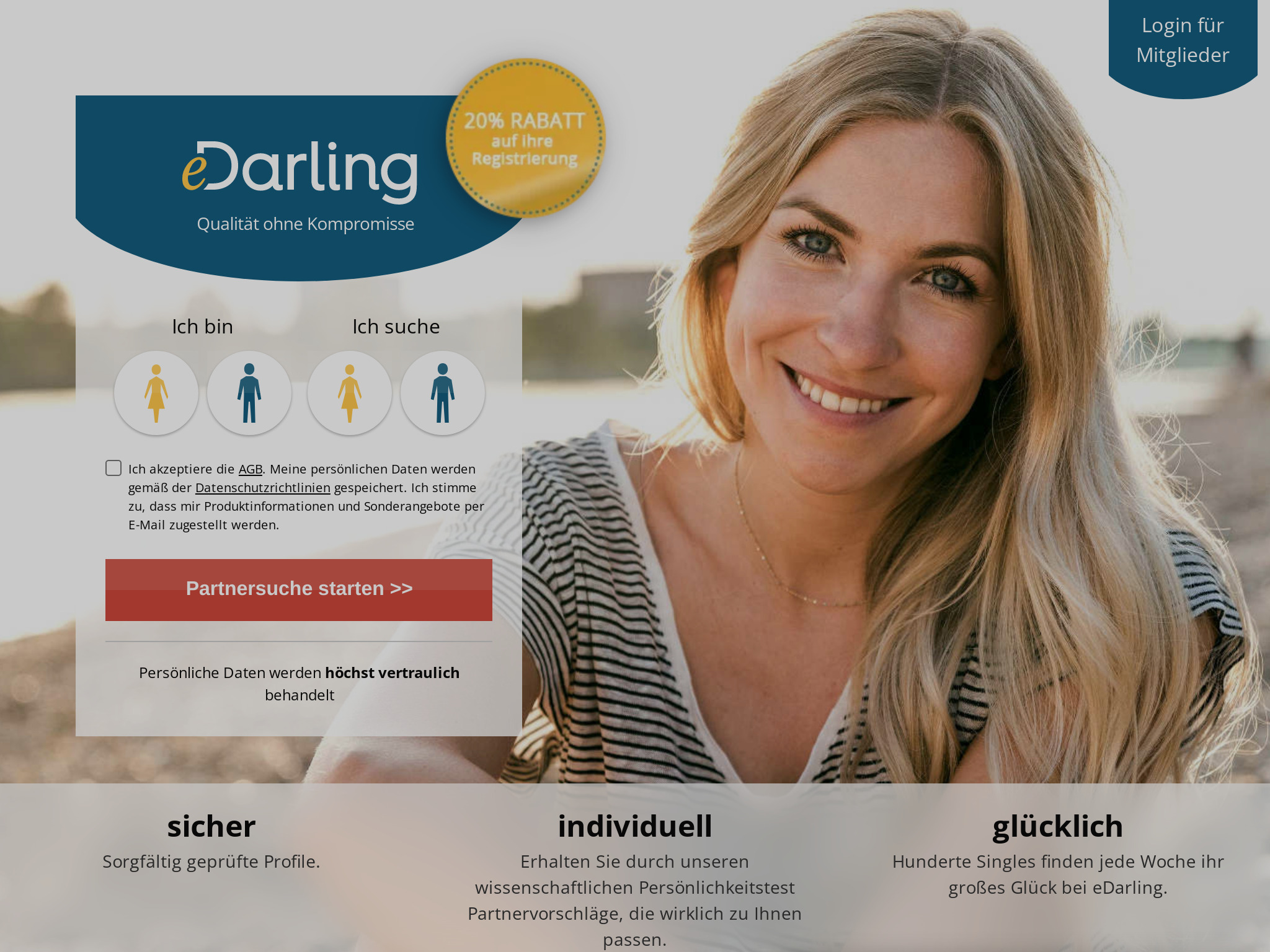 eDarling-Rezension: Ein umfassender Blick auf den Dating-Spot